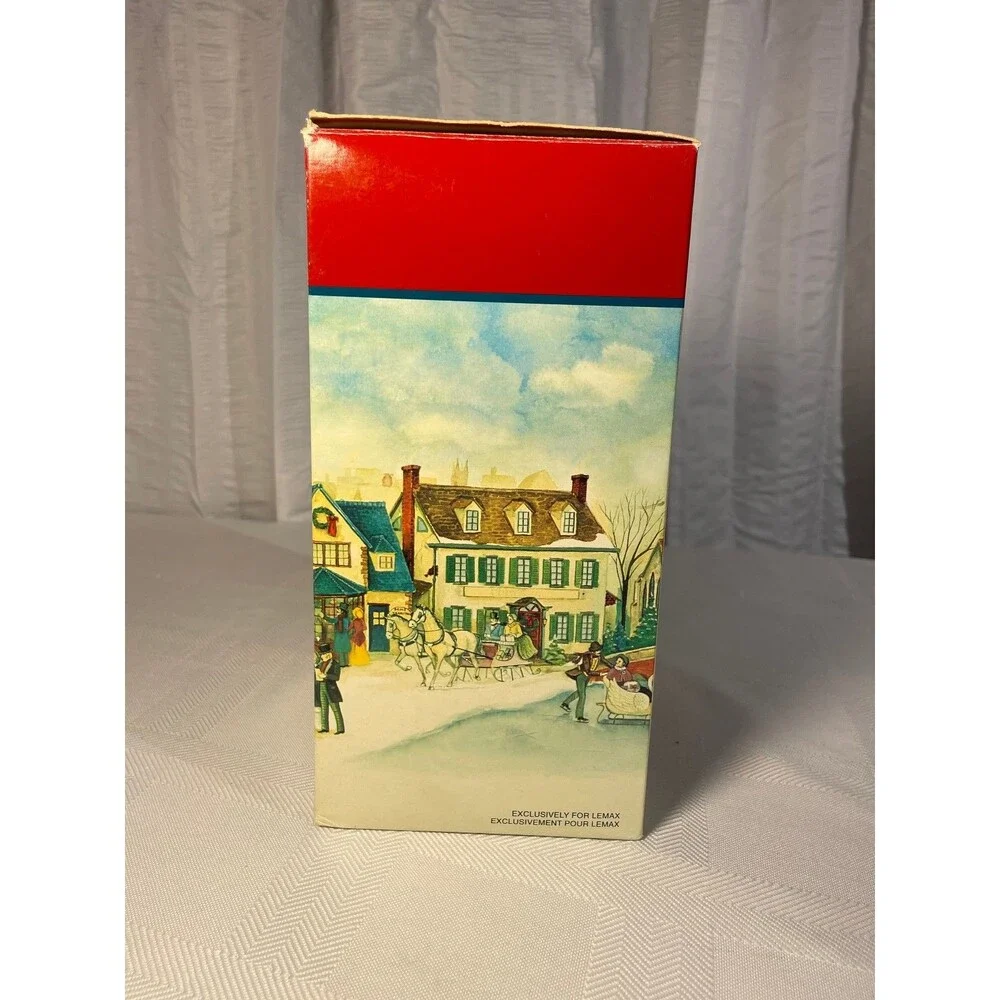 Lemax 1999 Silo #94381 Christmas Village Farm Porcelain Retired w/ Box(c25-926-1